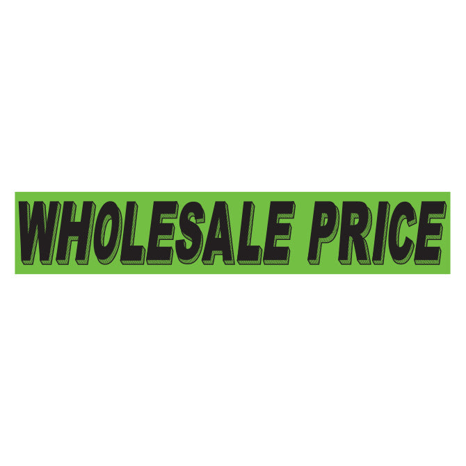 Green & Black Slogan Stickers