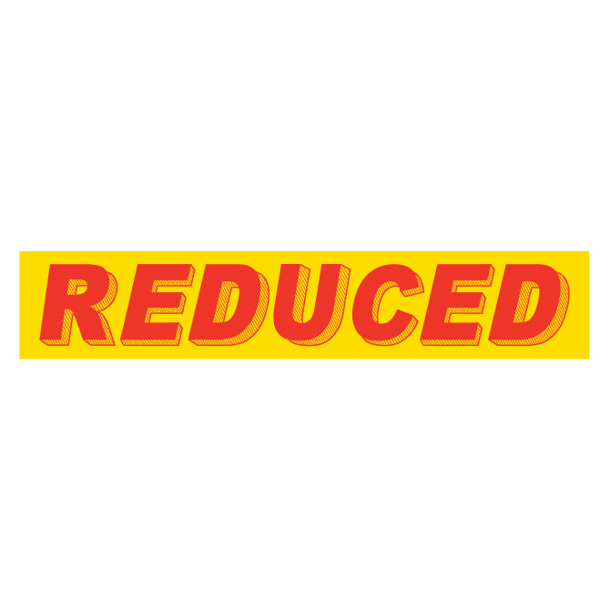 Yellow & Red Slogan Stickers