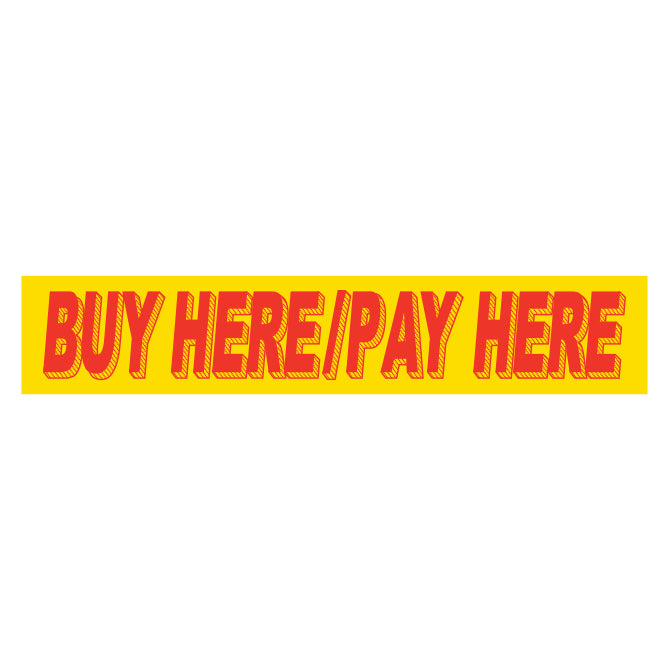 Yellow & Red Slogan Stickers