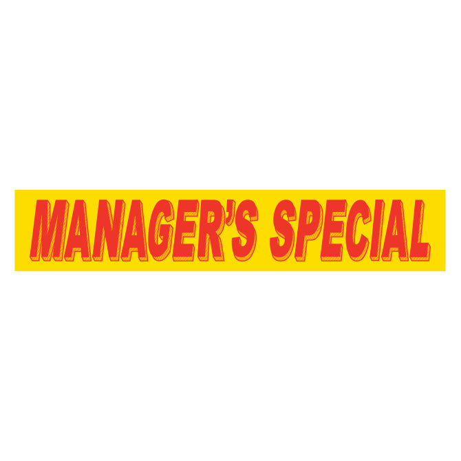 Yellow & Red Slogan Stickers