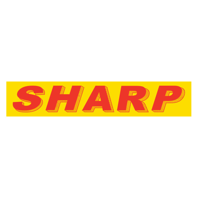 Yellow & Red Slogan Stickers