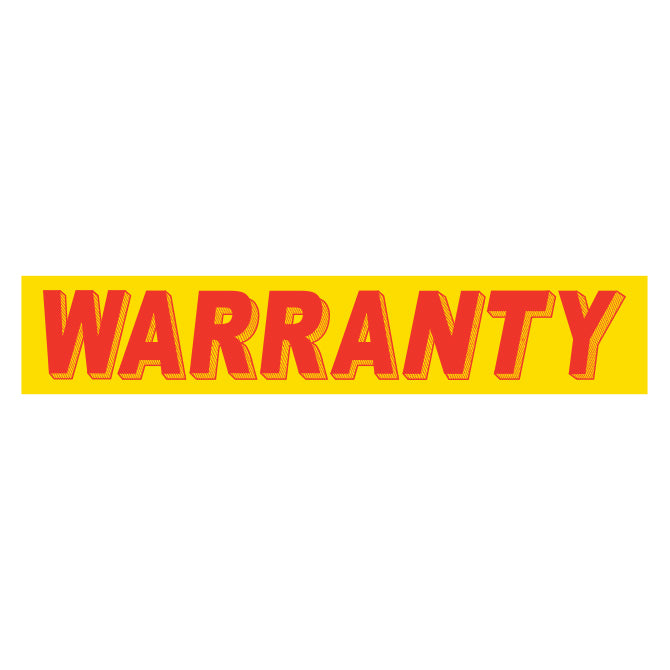 Yellow & Red Slogan Stickers
