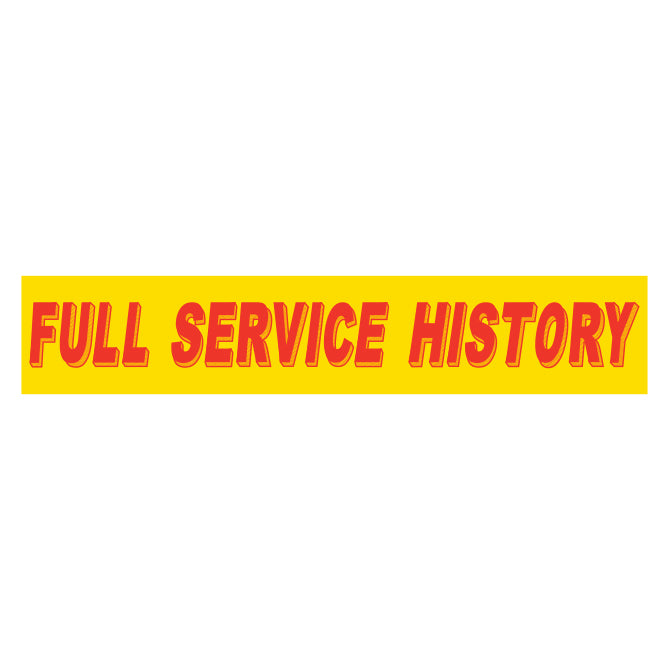 Yellow & Red Slogan Stickers