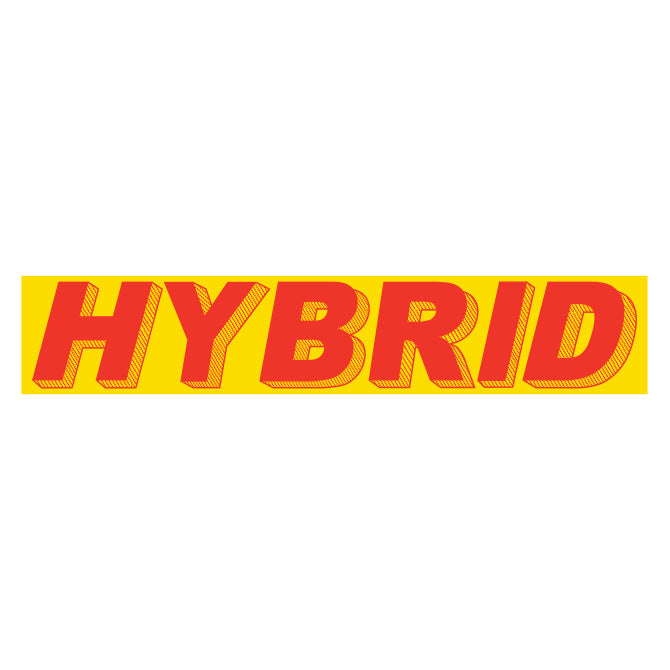 Yellow & Red Slogan Stickers