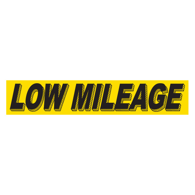 Yellow & Black Slogan Stickers