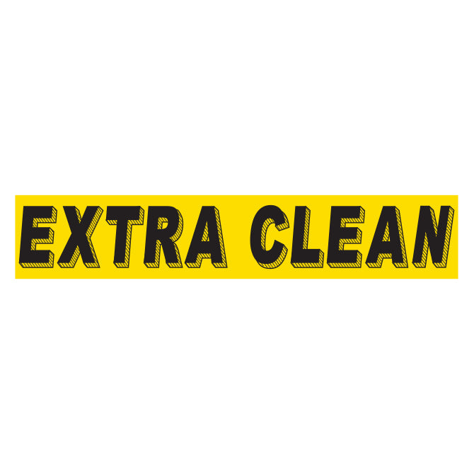 Yellow & Black Slogan Stickers