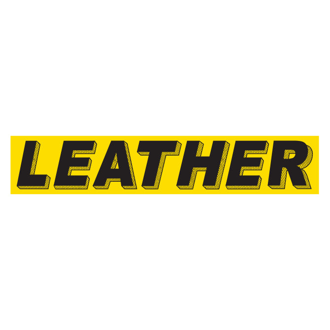 Yellow & Black Slogan Stickers