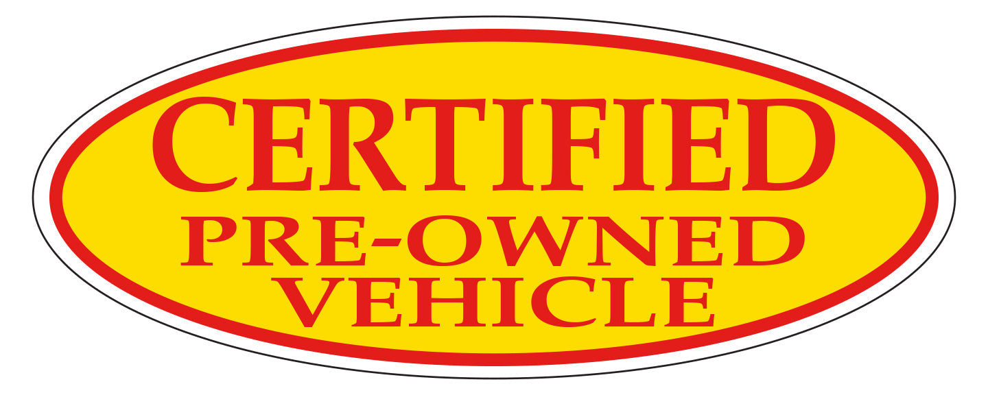 Window Sticker, Various Text
