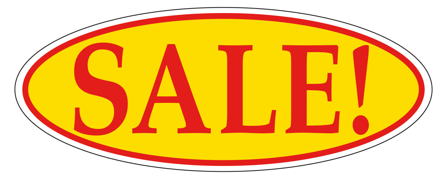 Window Sticker, Various Text