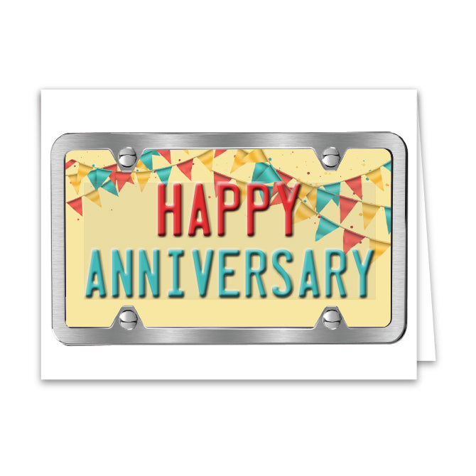 Vehicle Anniversary Card