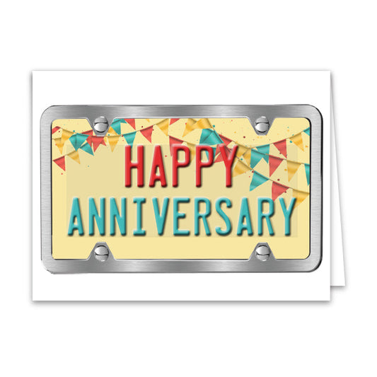 Vehicle Anniversary Card