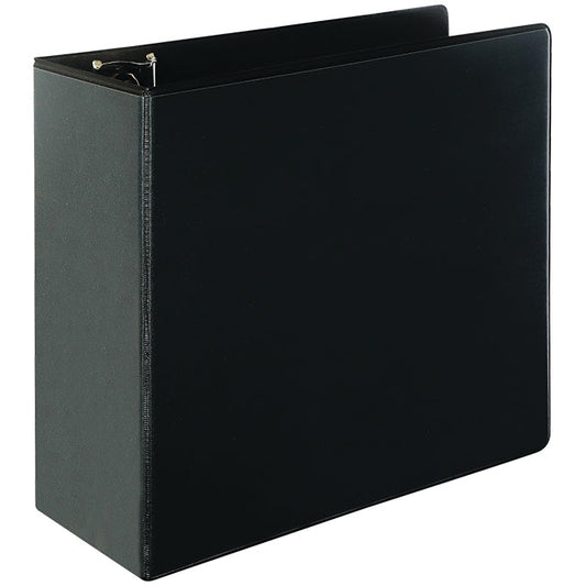 Slant Ring View Binder - 5" D Ring - Black