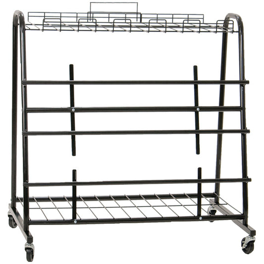 Floor Dispensing Stand for Seat Covers - DELUXE - Black