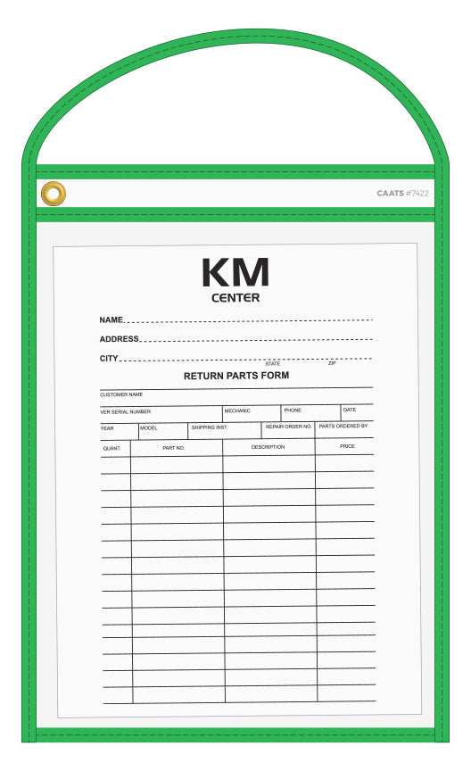 Work Ticket Holders (10 pack)