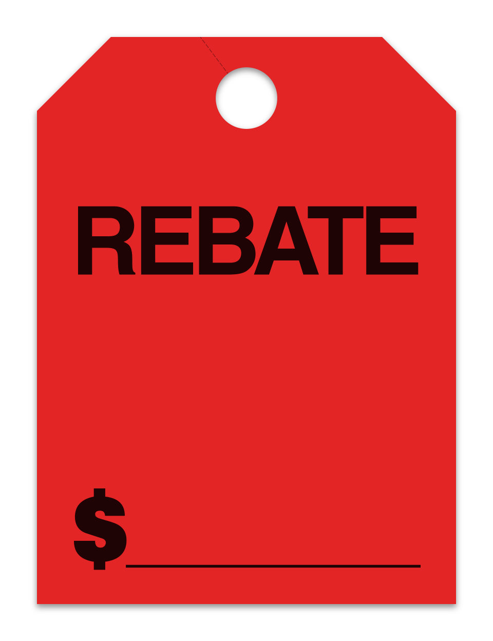 Hang Tags - Rebate