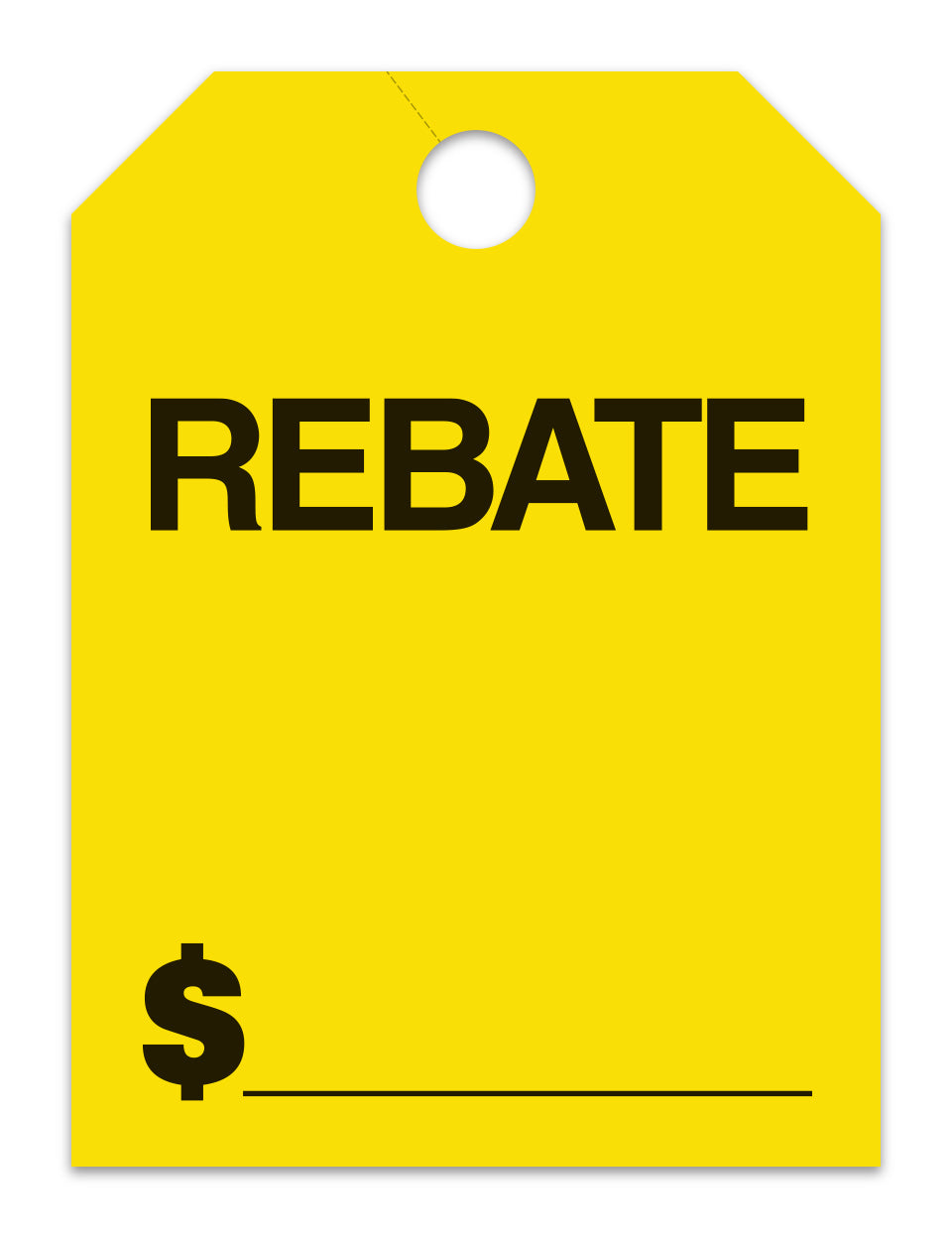 Hang Tags - Rebate