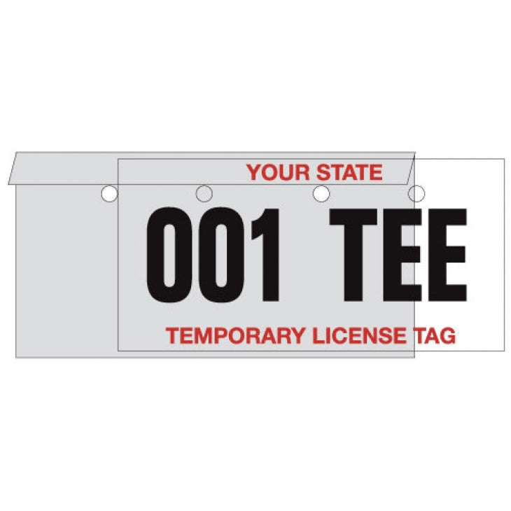 Temporary Plate Protector Jackets