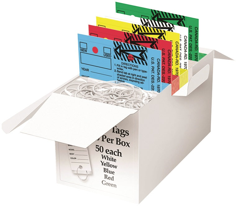 self-laminating key tags for car dealerships