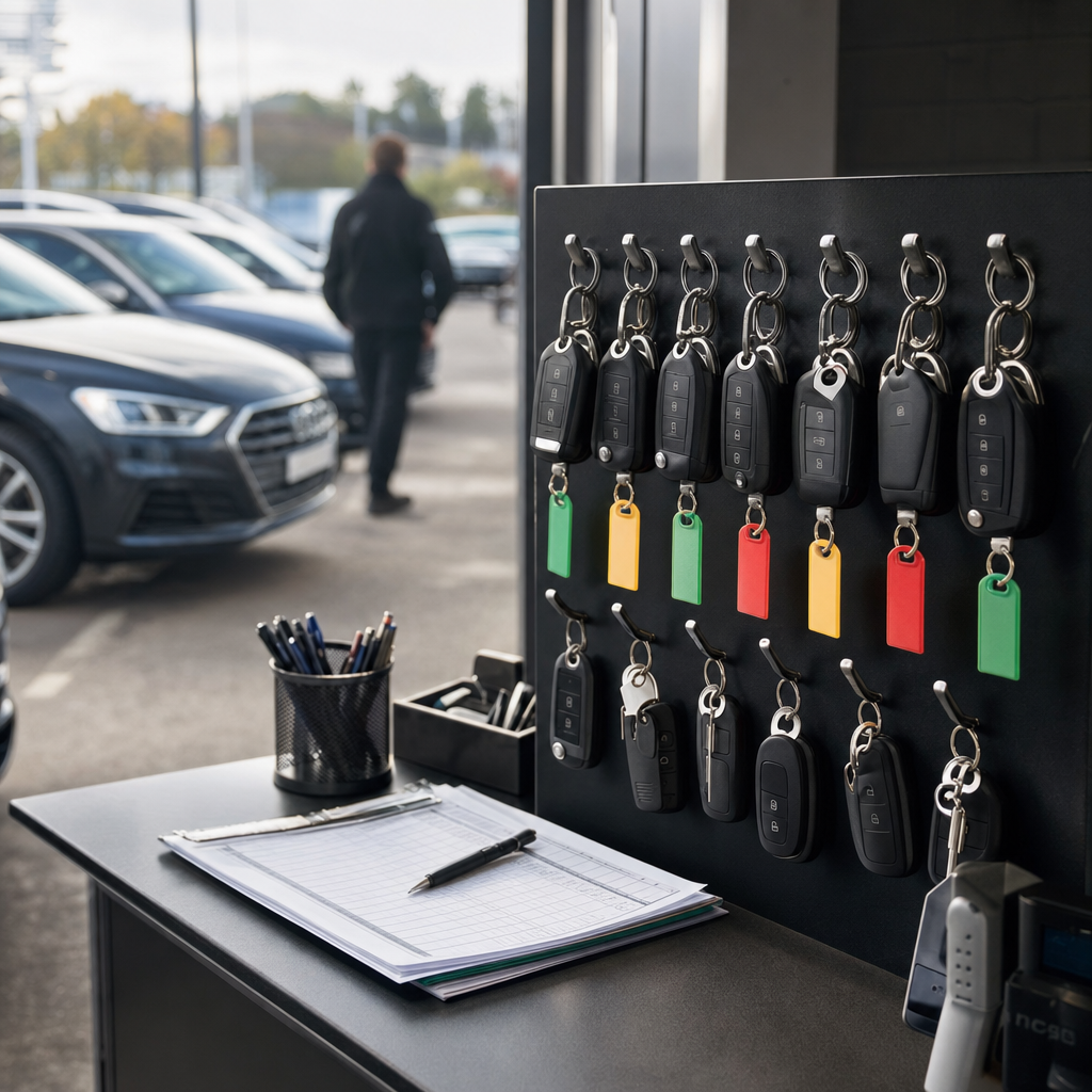 How to Cut Loaner Fleet Turnaround Delays With a Simple Key-Status System