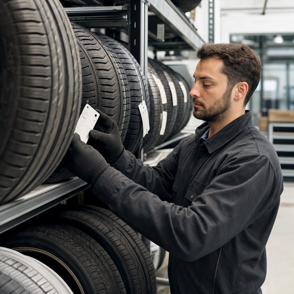 Never Lose a Customer's Stored Tires: A Dealership Tagging System