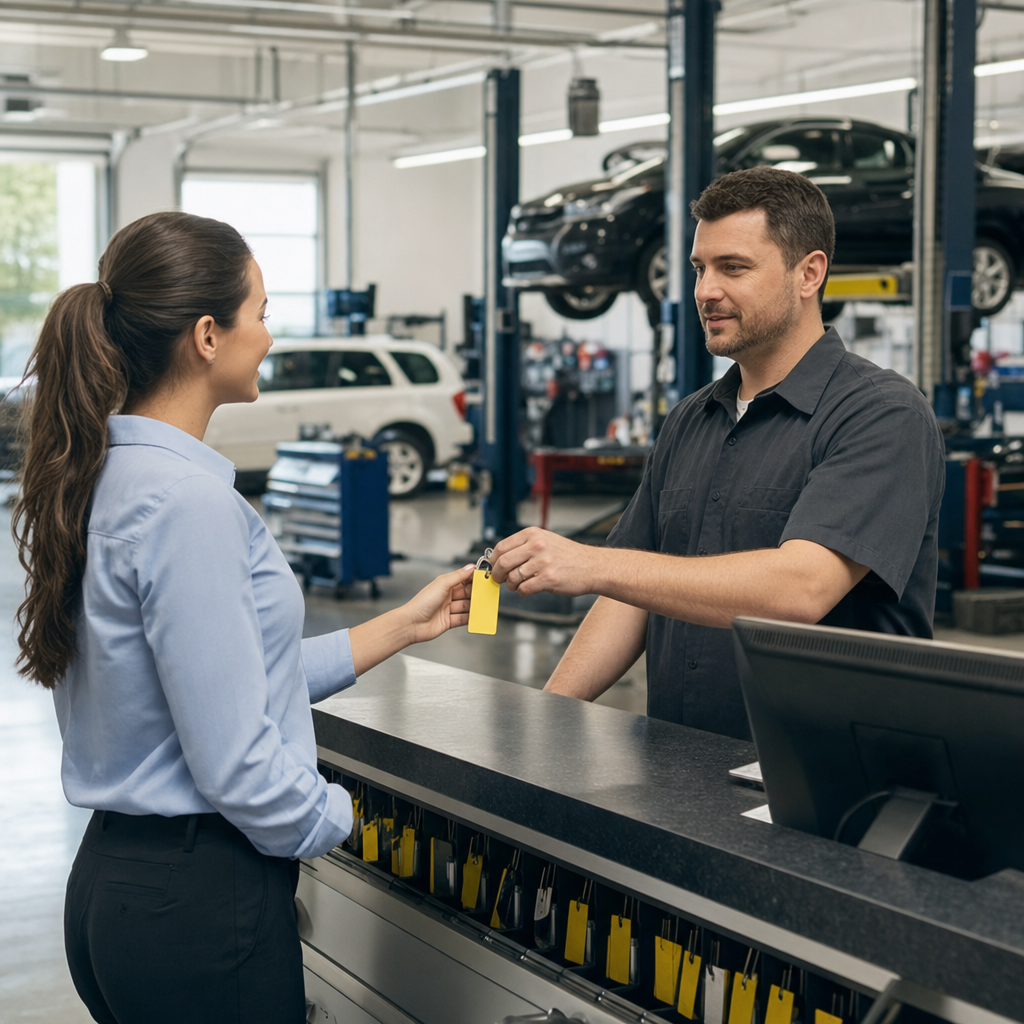Cut Service Check-In Time With a Matched Dispatch Tag System