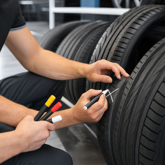 Why Chalk Fails on Tires: Permanent Paint Markers for Dealers