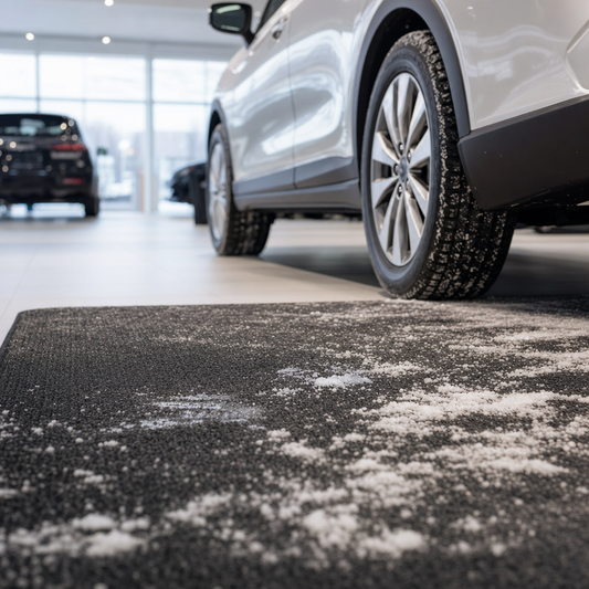 Stop Winter Salt Stains from Wrecking Your Inventory Carpets