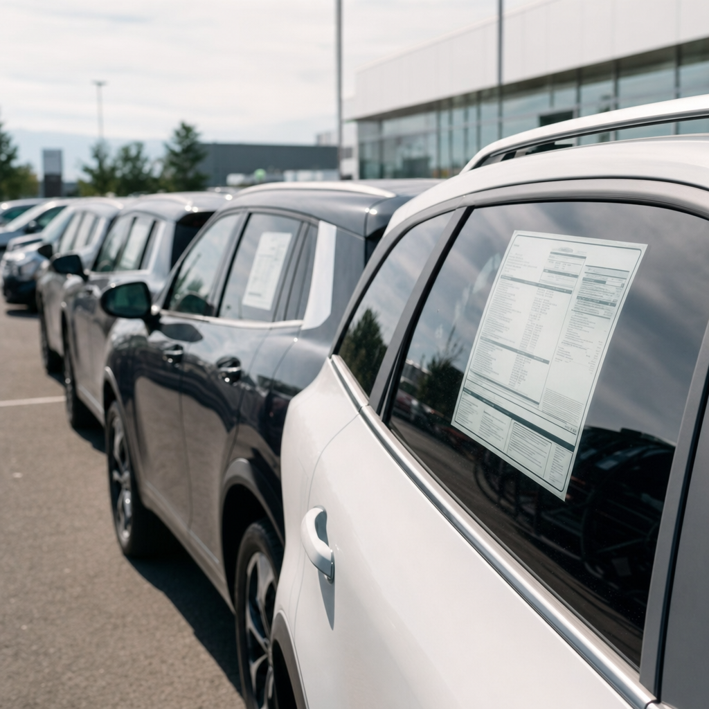 Keep New-Car Window Stickers From Getting Wrecked on Your Lot