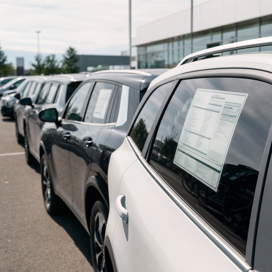 Keep New-Car Window Stickers From Getting Wrecked on Your Lot