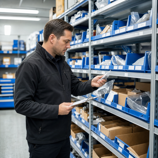 How to Set Up a Warranty Parts Shelf That Survives an Audit