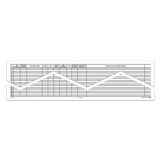 Route Sheet - RS-57 - 57 Line, 17" x 22"