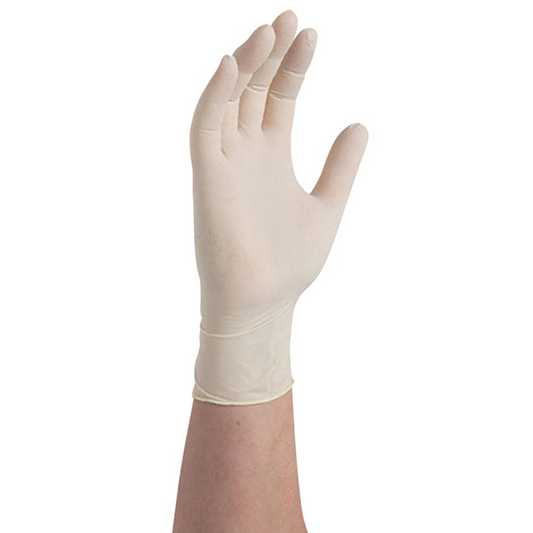 Latex Gloves - Powder Free (Box of 100)