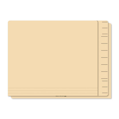 File Folders - 14-Point Full Tab Dealer Deal Jackets, 100/Box