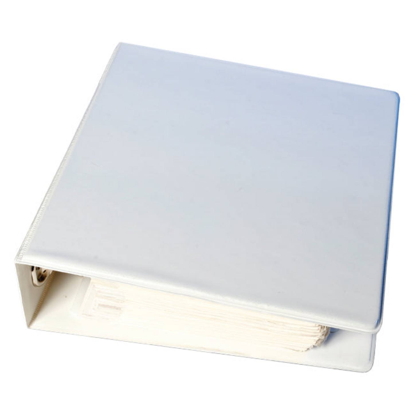 Vinyl Binder for Ring Book Color-Code Items (White)