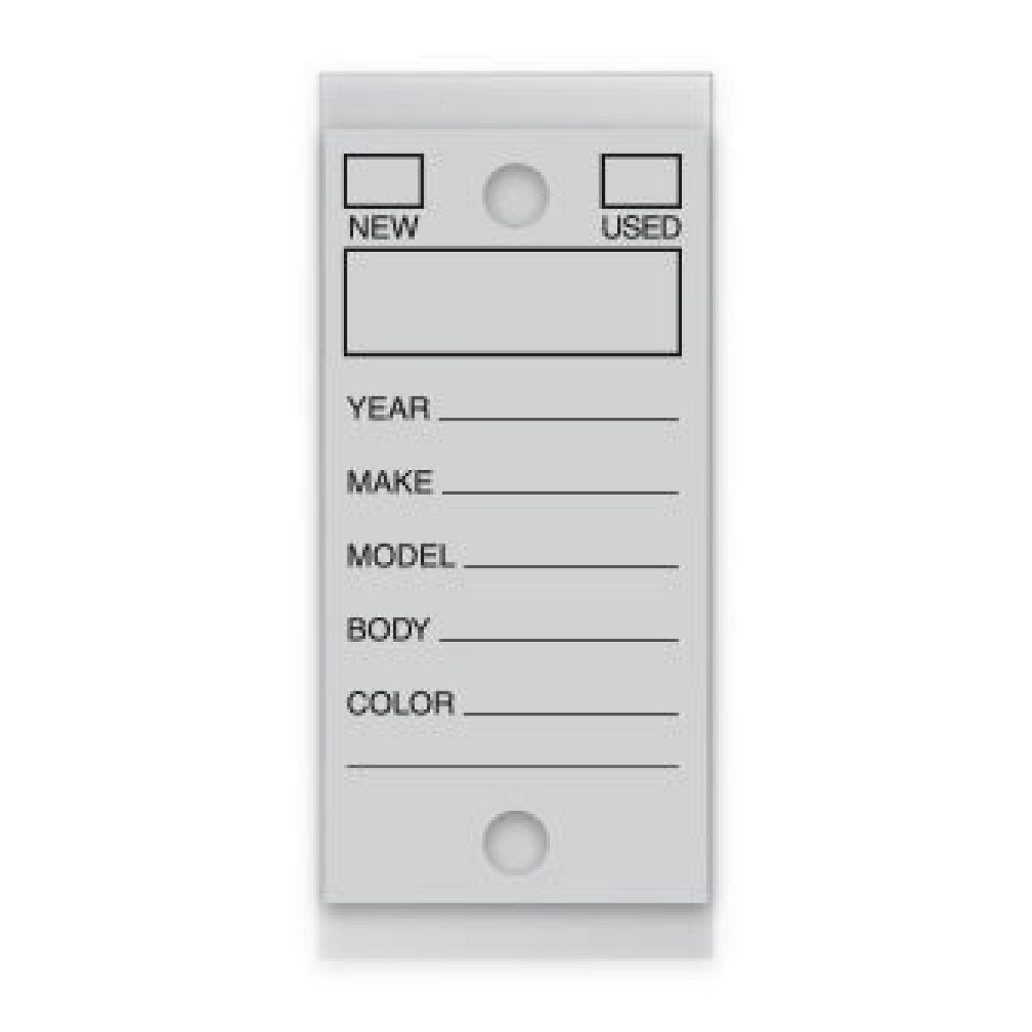 Self-Laminating Key Tags