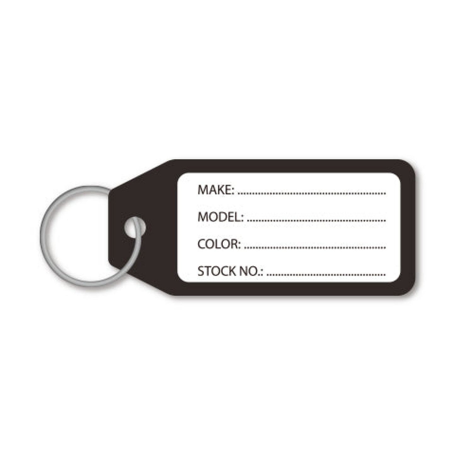 Plastic Key Tag (100pcs)