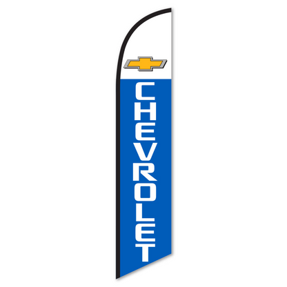 Chevrolet Swooper Flag - 12ft Feather Banner for Dealerships