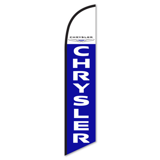 Swooper Banner - CHRYSLER BLUE