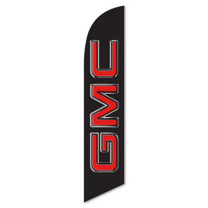 GMC Swooper Flag - 12ft Feather Banner for Dealerships