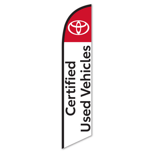 Swooper Banner - TOYOTA CERTIFIED