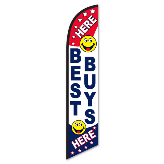 Swooper Banner - BEST BUYS (SMILEY)