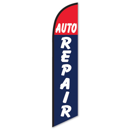 Bandera publicitaria (Swooper) - REPARACIÓN DE AUTOMÓVILES
