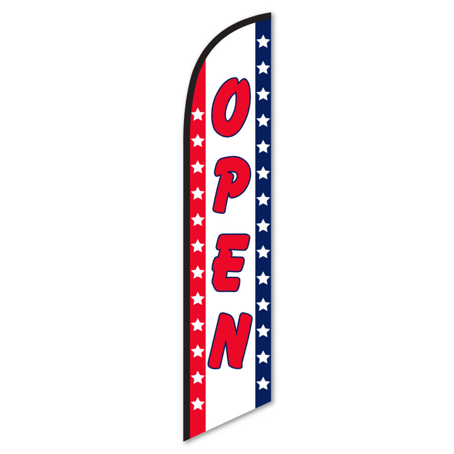 Swooper Banner - OPEN (PATRIOTIC)