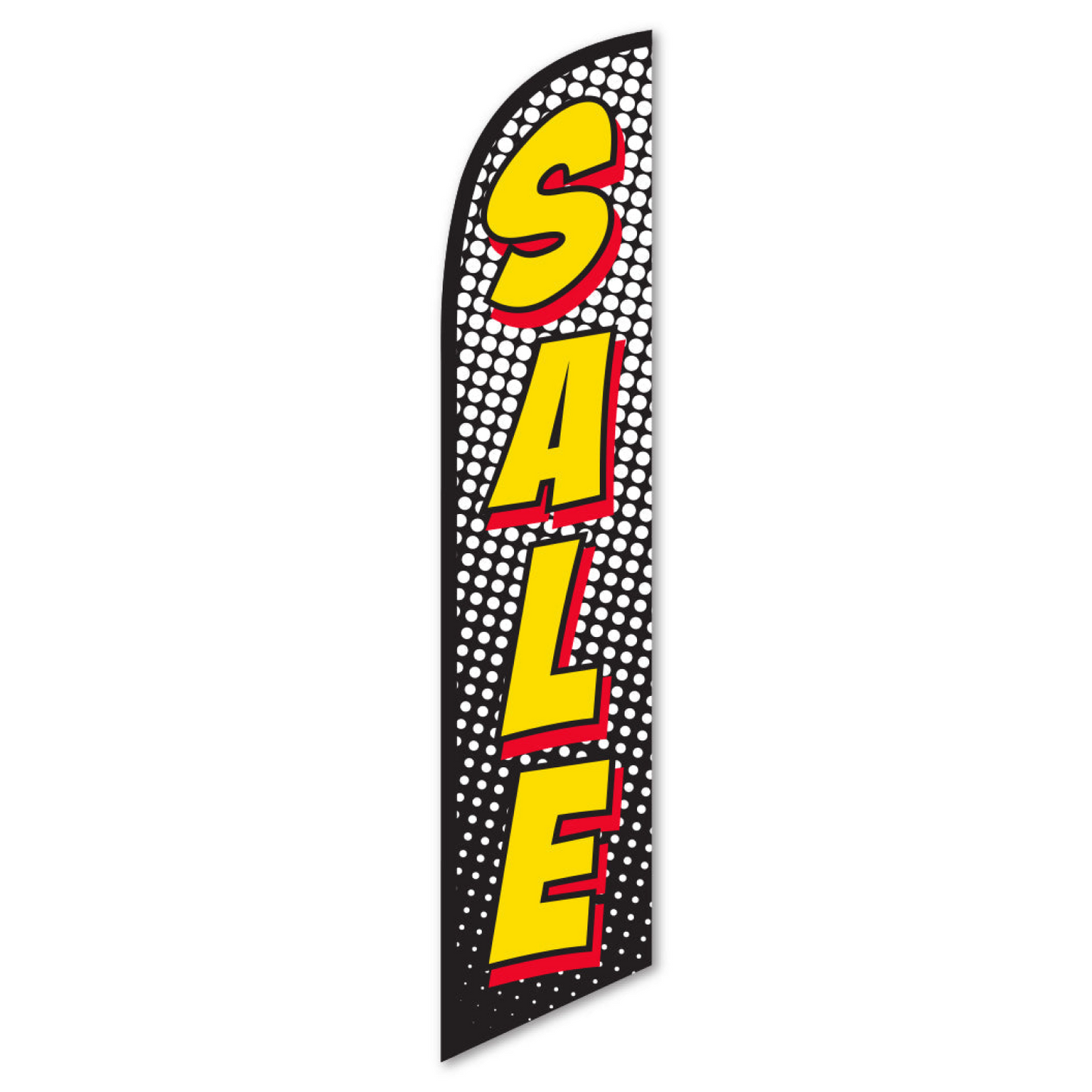 Swooper Banner - SALE (Red & Yellow)