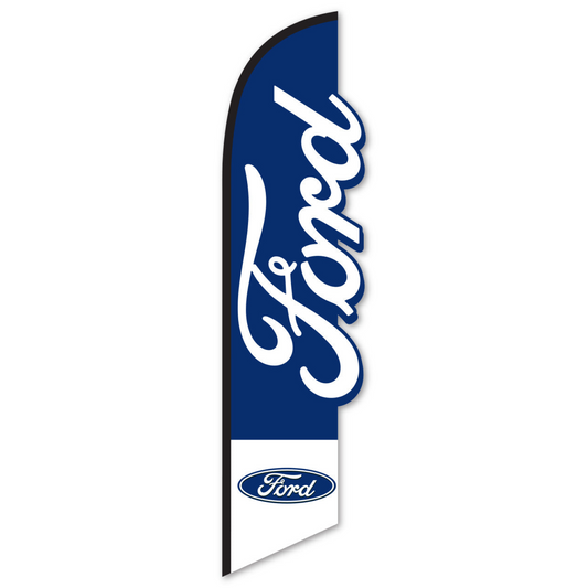 3-D Swooper Banner - Ford