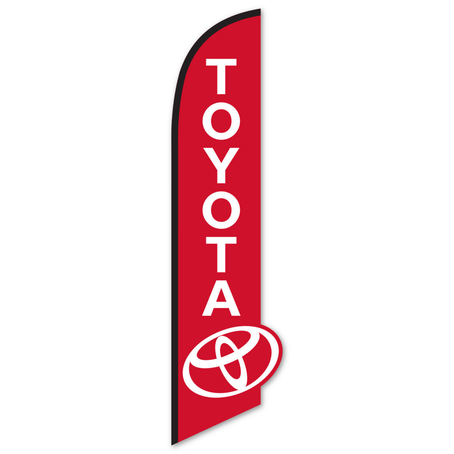 3-D Swooper Banner - Toyota