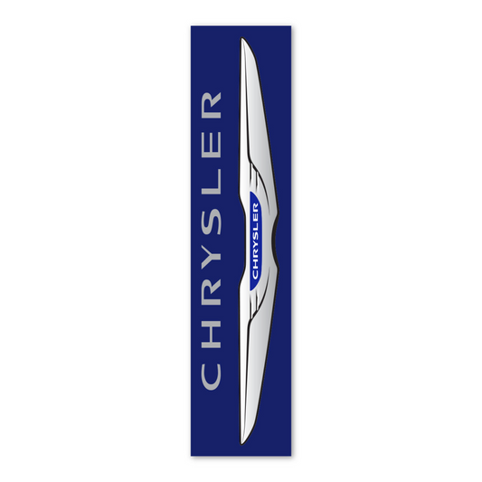 Flat Top Swooper Banner - CHRYSLER