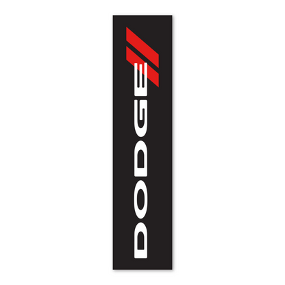Dodge Flat Top Swooper Flag - 10ft Dealership Brand Banner