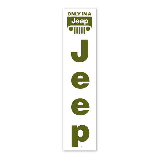 Flat Top Swooper Banner - JEEP