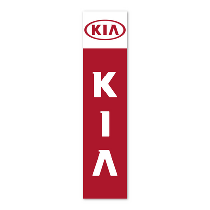 Kia Flat Top Swooper Flag - 10ft Brand Banner for Dealers